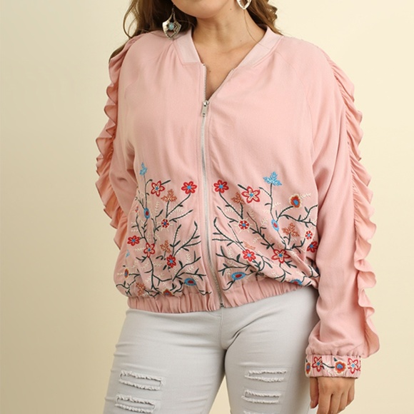 UMGEE Zipper front jacket plus sized - Picture 1 of 1